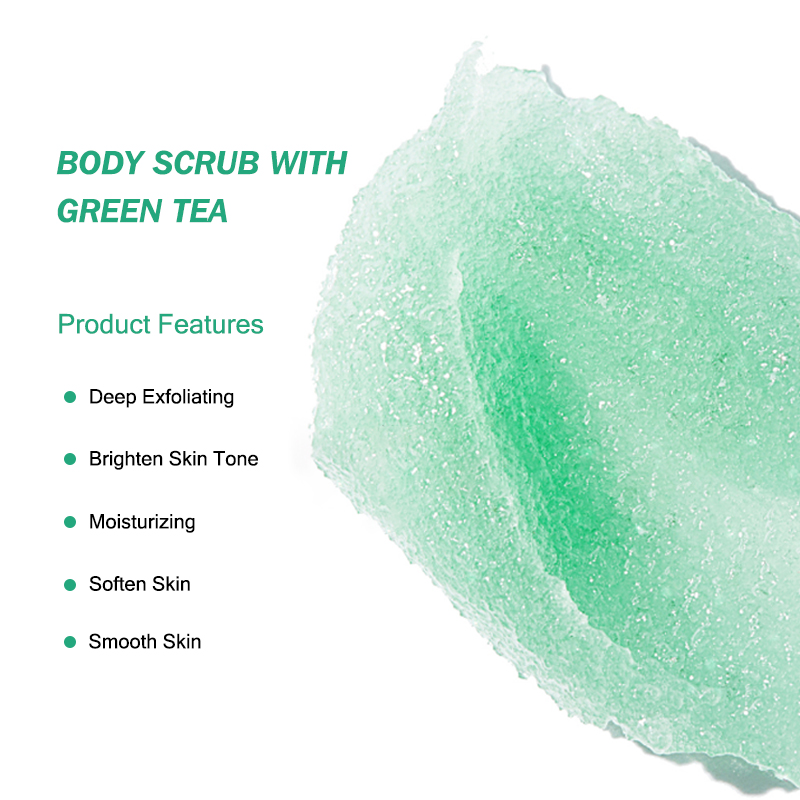 Body Scrub Green Tea Scrub Gentle and Clean Effect