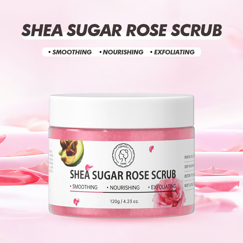 PERFECT CARE Rose Shea Sugar Scrub PERFECT CARE Rose Shea Sugar Scrub