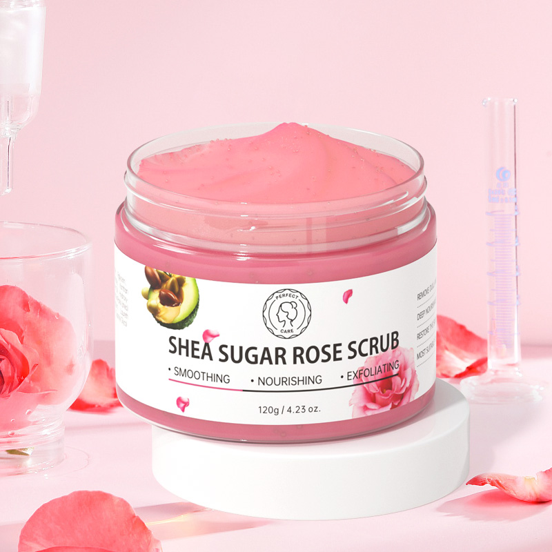 PERFECT CARE Rose Shea Sugar Scrub PERFECT CARE Rose Shea Sugar Scrub