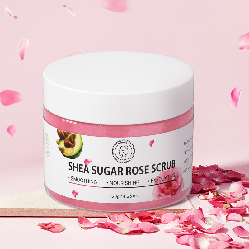 PERFECT CARE Rose Shea Sugar Scrub PERFECT CARE Rose Shea Sugar Scrub