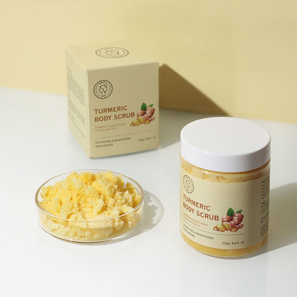 PERFECT CARE Turmeric Body Scrub Body Exfoliant Hyperpigmentation for Dark Spots PERFECT CARE Turmeric Body Scrub Body Exfoliant Hyperpigmentation for Dark Spots