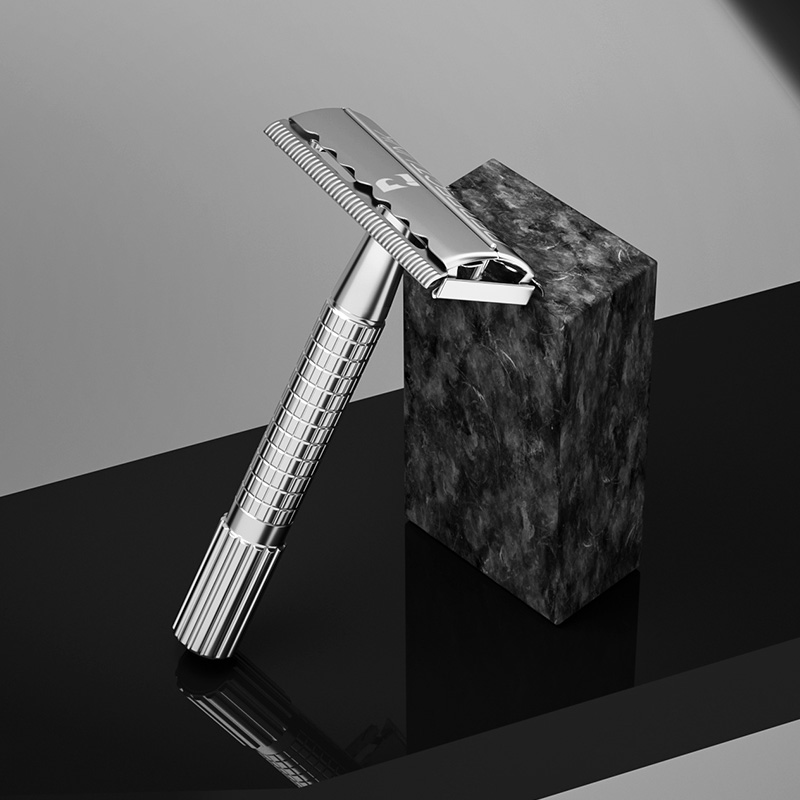 PERFECTLINK Men’s Shaving Razor with Double Edge Razor Blades PERFECTLINK Men’s Shaving Razor with Double Edge Razor Blades