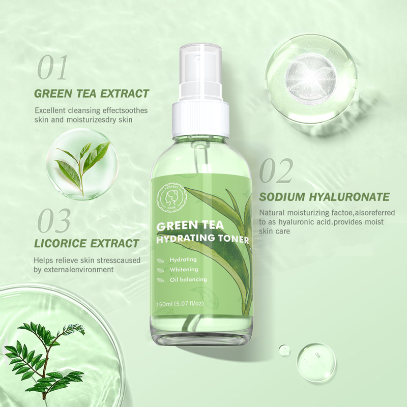 Face Toner Green Tea Fresh Hydrating Deep Moisturizing