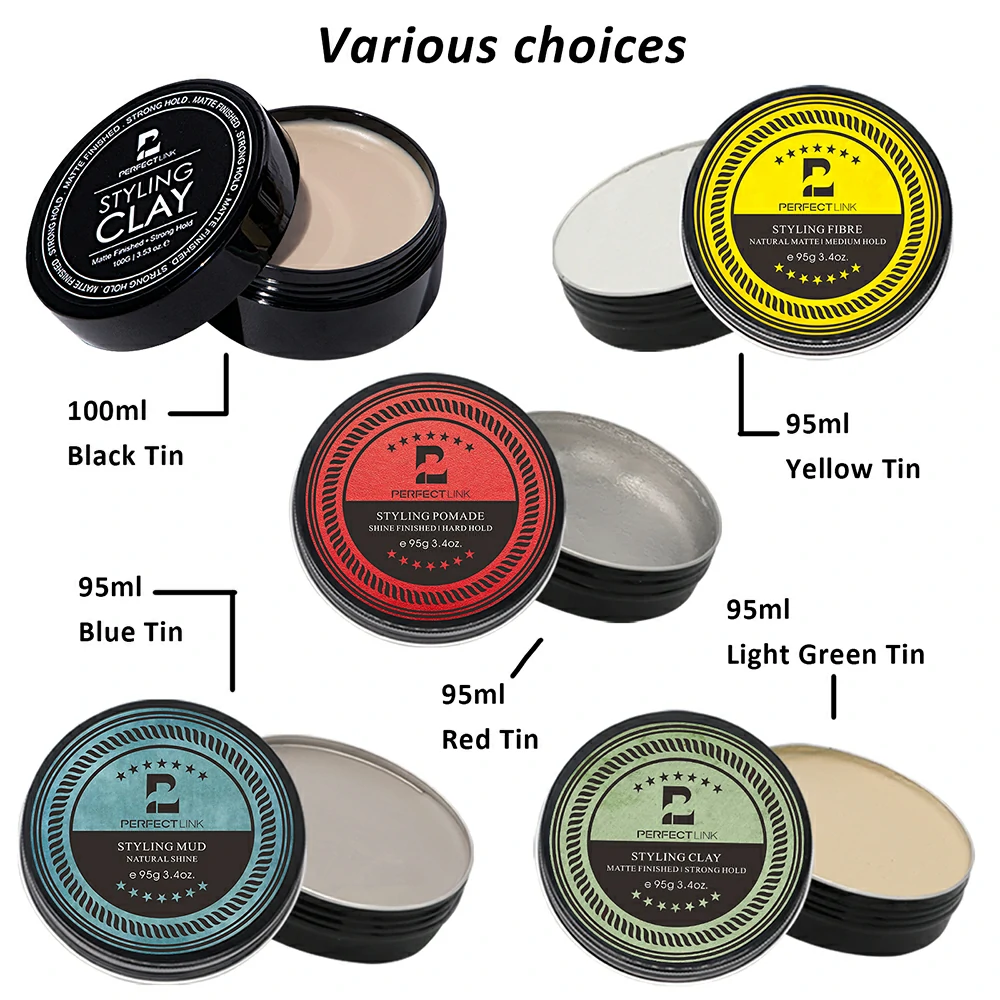 Hair Clay Best Hair Styling Clay For Men Private Label Matte Hair Pomade Clay