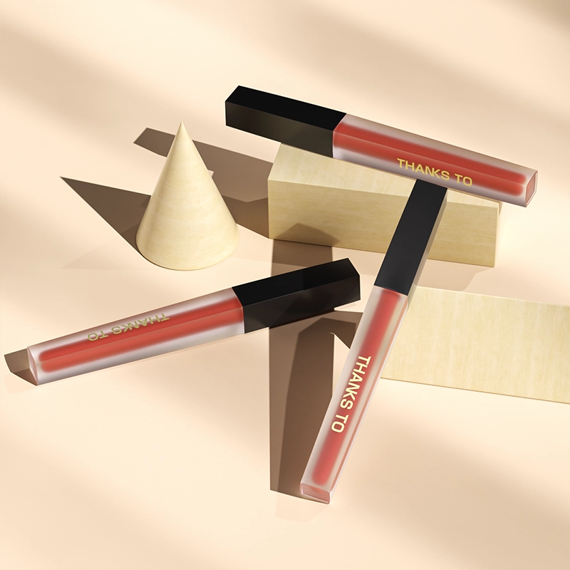 THANKS TO Flawless Matte Air Lip Gloss-Long-lasting Velvet Finish with Four Colors| Private label customization THANKS TO Flawless Matte Air Lip Gloss-Long-lasting Velvet Finish with Four Colors| Private label customization