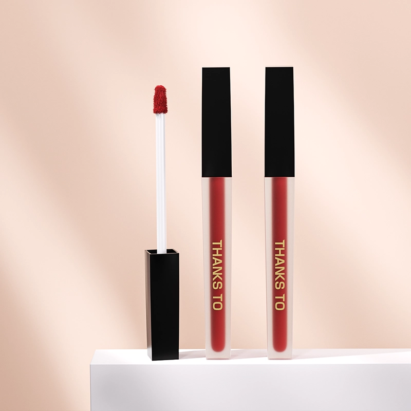THANKS TO Flawless Matte Air Lip Gloss-Long-lasting Velvet Finish with Four Colors| Private label customization THANKS TO Flawless Matte Air Lip Gloss-Long-lasting Velvet Finish with Four Colors| Private label customization