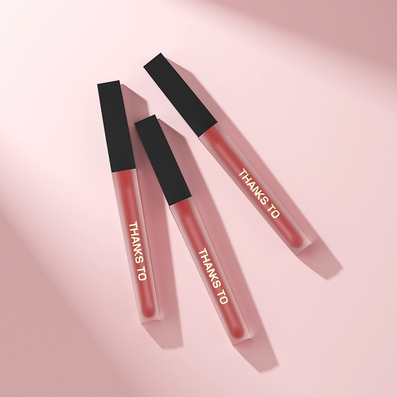 THANKS TO Flawless Matte Air Lip Gloss-Long-lasting Velvet Finish with Four Colors| Private label customization THANKS TO Flawless Matte Air Lip Gloss-Long-lasting Velvet Finish with Four Colors| Private label customization