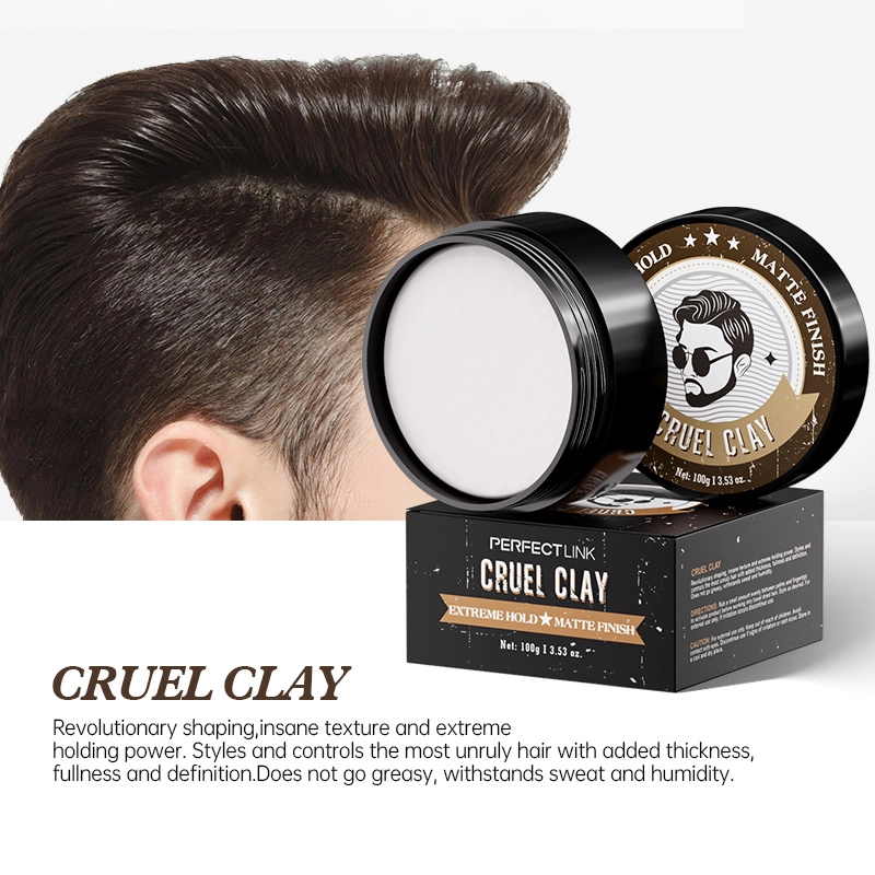 Perfectlink Wholesale Texture hair clay, Hair Putty, High Hold, Matte Finish, private labeling