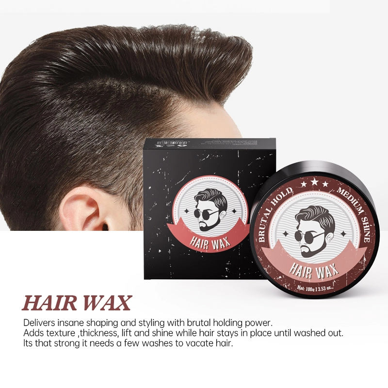 Perfectlink Wholesale Men's Hair Styling Wax, Strong Hold, Medium Shine.