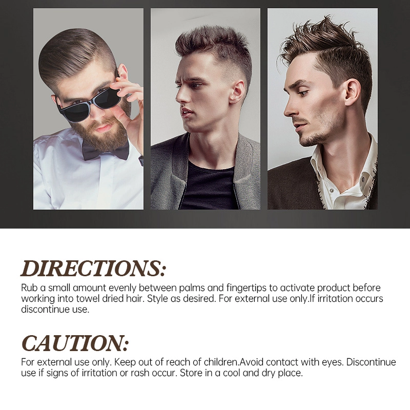 Perfectlink Wholesale Texture hair clay, Hair Putty, High Hold, Matte Finish, private labeling