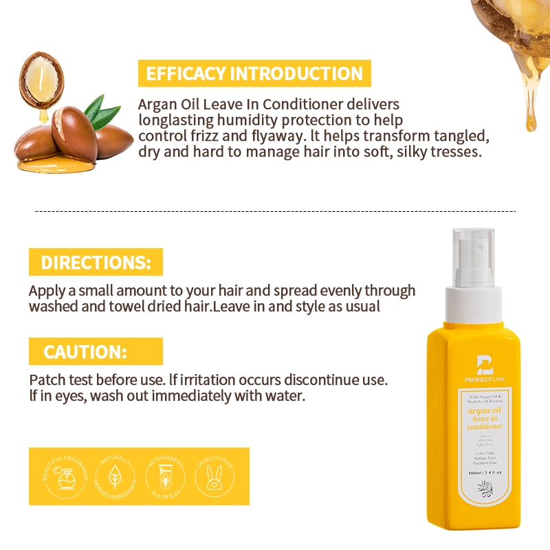 Argan oil conditioner -Private Label Soft and Natural Hair Repair