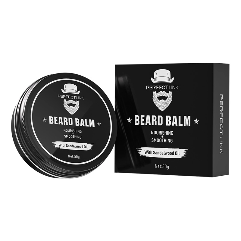 Perfectlink Moisturizing Mustache Beard Balm Wholesale Organic Sandalwood Oil Beard Balm 50g Perfectlink Moisturizing Mustache Beard Balm Wholesale Organic Sandalwood Oil Beard Balm 50g
