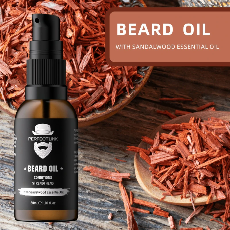 Perfectlink Beard Oil with Sandalwood Essential Oil Wholesale & Private Labeling