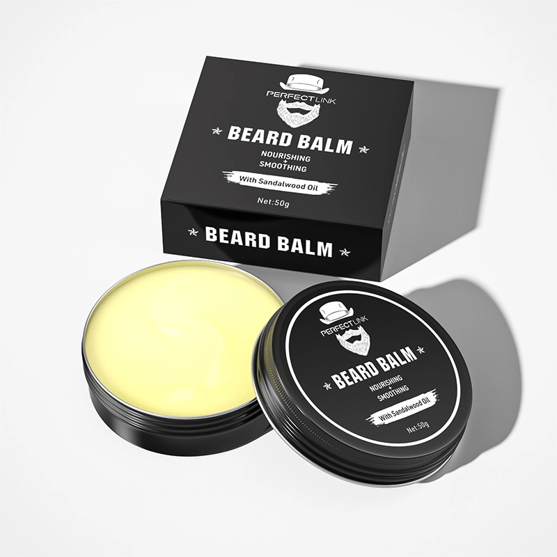 Perfectlink Moisturizing Mustache Beard Balm Wholesale Organic Sandalwood Oil Beard Balm 50g Perfectlink Moisturizing Mustache Beard Balm Wholesale Organic Sandalwood Oil Beard Balm 50g