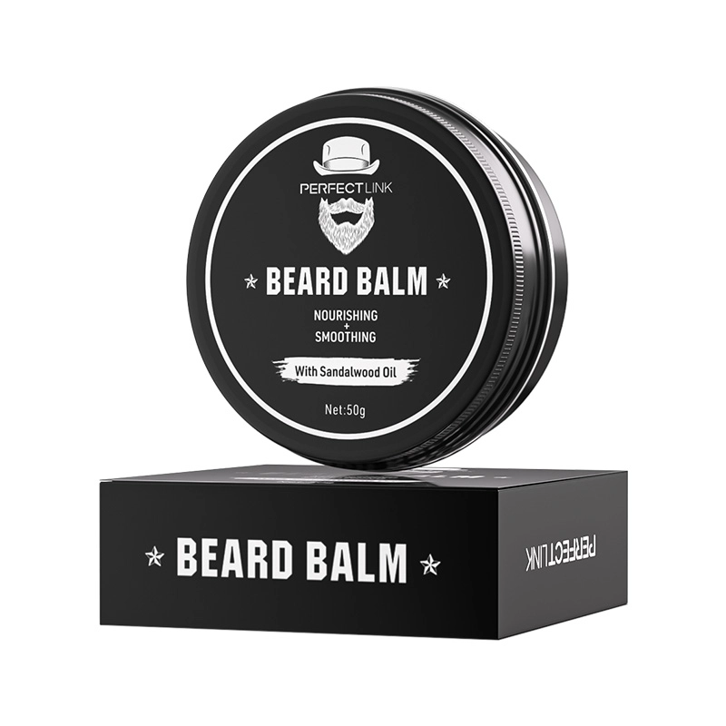 Perfectlink Moisturizing Mustache Beard Balm Wholesale Organic Sandalwood Oil Beard Balm 50g Perfectlink Moisturizing Mustache Beard Balm Wholesale Organic Sandalwood Oil Beard Balm 50g