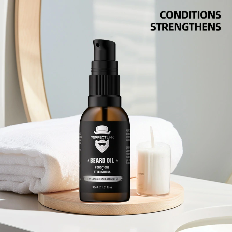 Perfectlink Beard Oil with Sandalwood Essential Oil Wholesale & Private Labeling Perfectlink Beard Oil with Sandalwood Essential Oil Wholesale & Private Labeling
