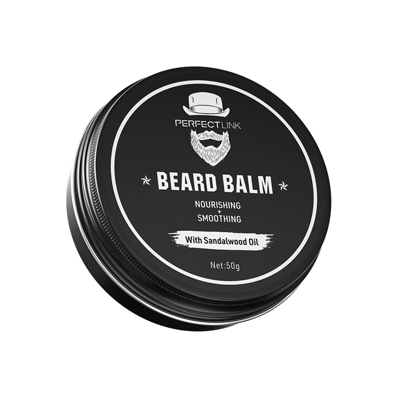 6Perfectlink Moisturizing Mustache Beard Balm Wholesale Organic Sandalwood Oil Beard Balm 50g Perfectlink Moisturizing Mustache Beard Balm Wholesale Organic Sandalwood Oil Beard Balm 50g