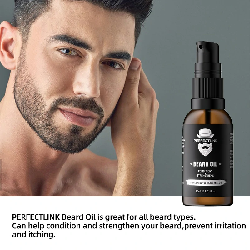Perfectlink Beard Oil with Sandalwood Essential Oil Wholesale & Private Labeling Perfectlink Beard Oil with Sandalwood Essential Oil Wholesale & Private Labeling