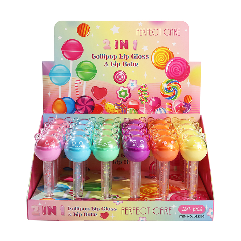 Lip Gloss Manufacturer | 2-in-1 Lip Gloss + Lip Balm Set Wholesale