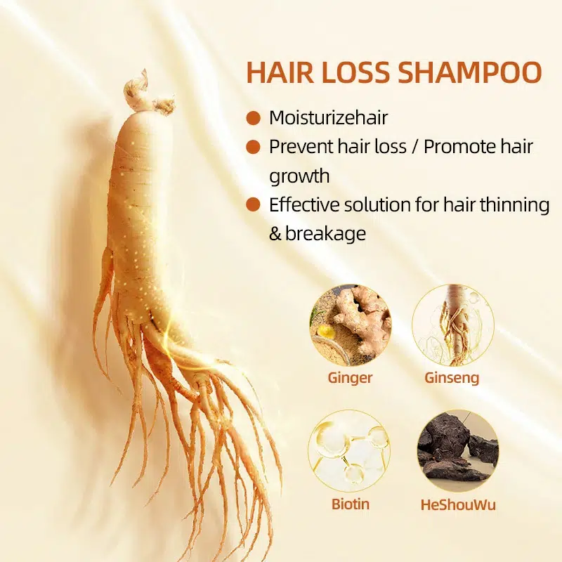 Anti-Hair Loss Shampoo with Natural Herbal Essence-Perfectlink