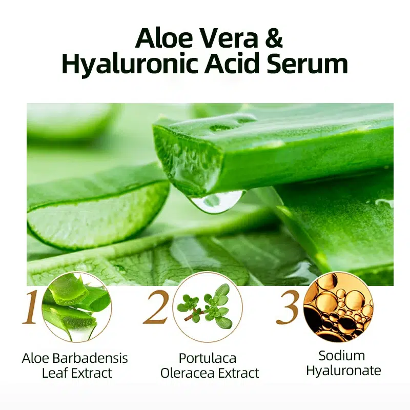 Aloe Vera Serum With Hyaluronic Acid Private Label-gzperfectlink Aloe Vera Serum With Hyaluronic Acid Private Label-gzperfectlink