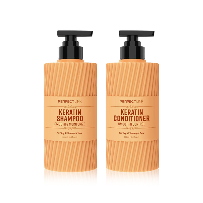 Keratin Shampoo and Conditioner for Damaged Hair-Perfectlink