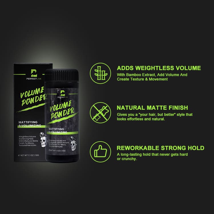 Powder To Volumize Hair Texturizing and Volumizing - Perfectlink Powder To Volumize Hair Texturizing and Volumizing - Perfectlink