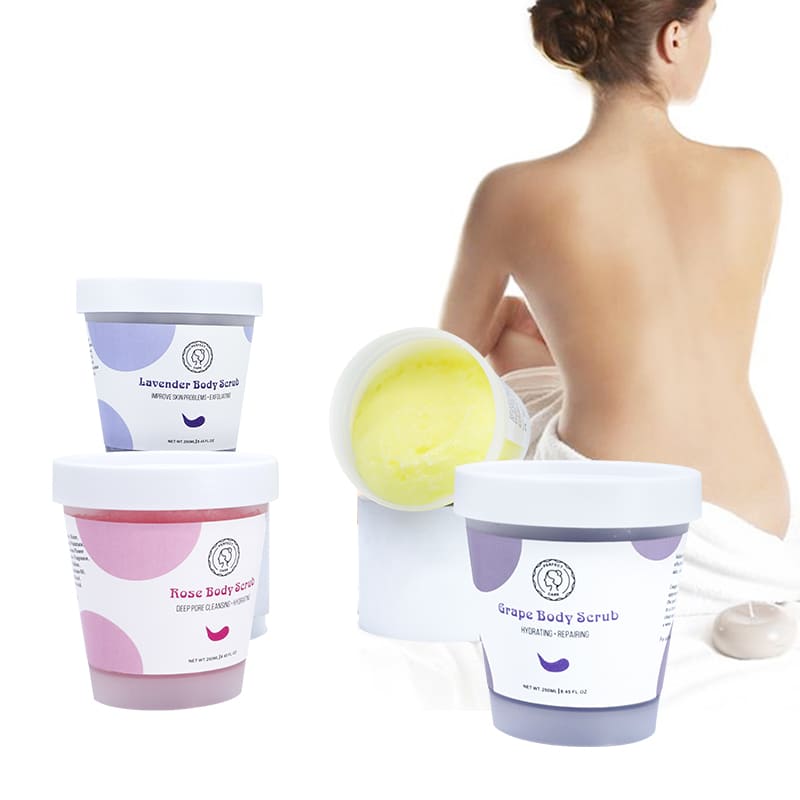 Exfoliating Scrub Body Wash Wholesale with Natural Organic Fruits Exfoliating Scrub Body Wash Wholesale with Natural Organic Fruits