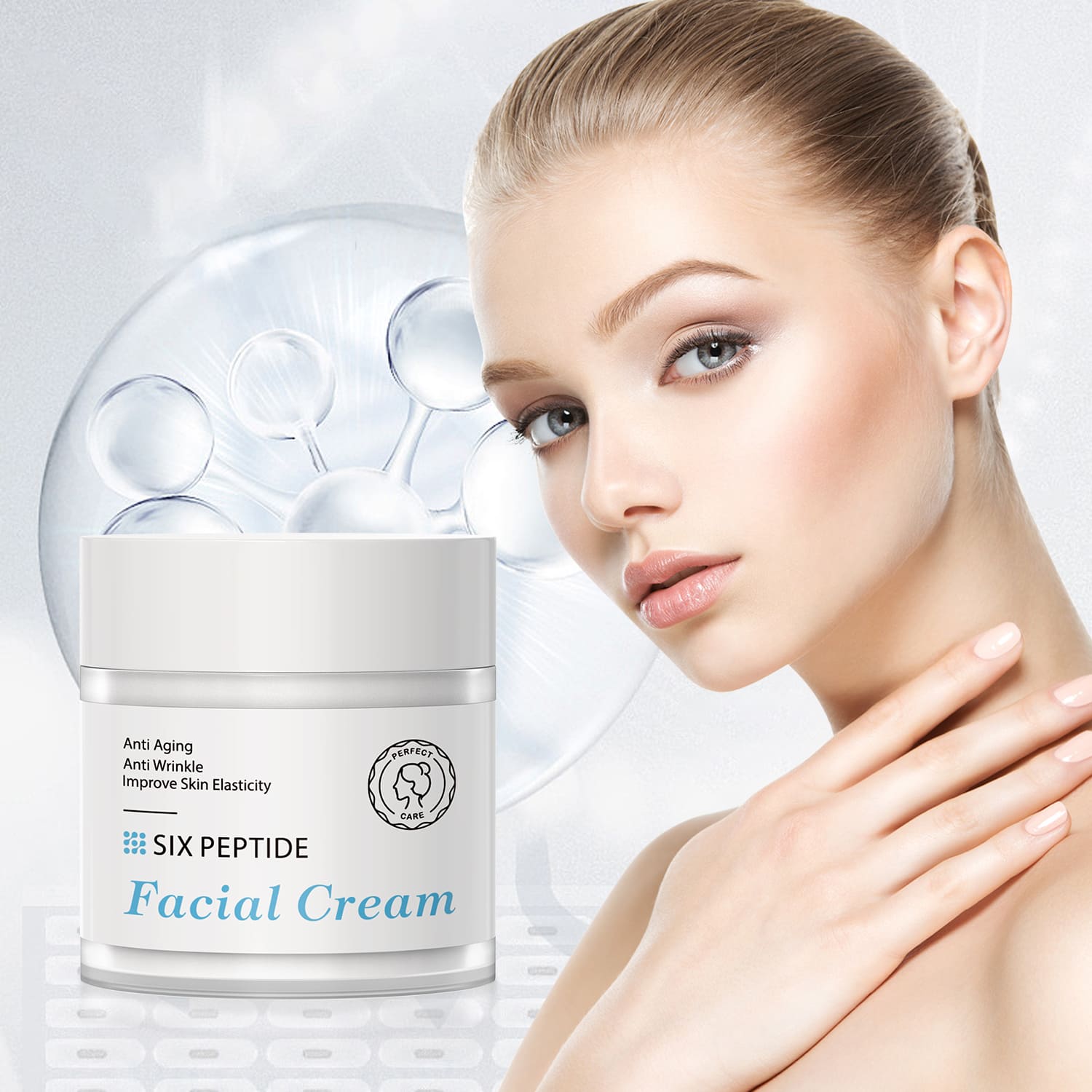 Anti Aging Face Cream with Six Peptide Facial Cream Anti Aging Face Cream with Six Peptide Facial Cream