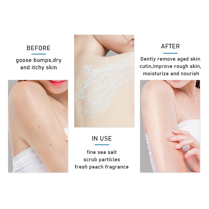 Exfoliating Scrub Body Wash Wholesale with Natural Organic Fruits Exfoliating Scrub Body Wash Wholesale with Natural Organic Fruits