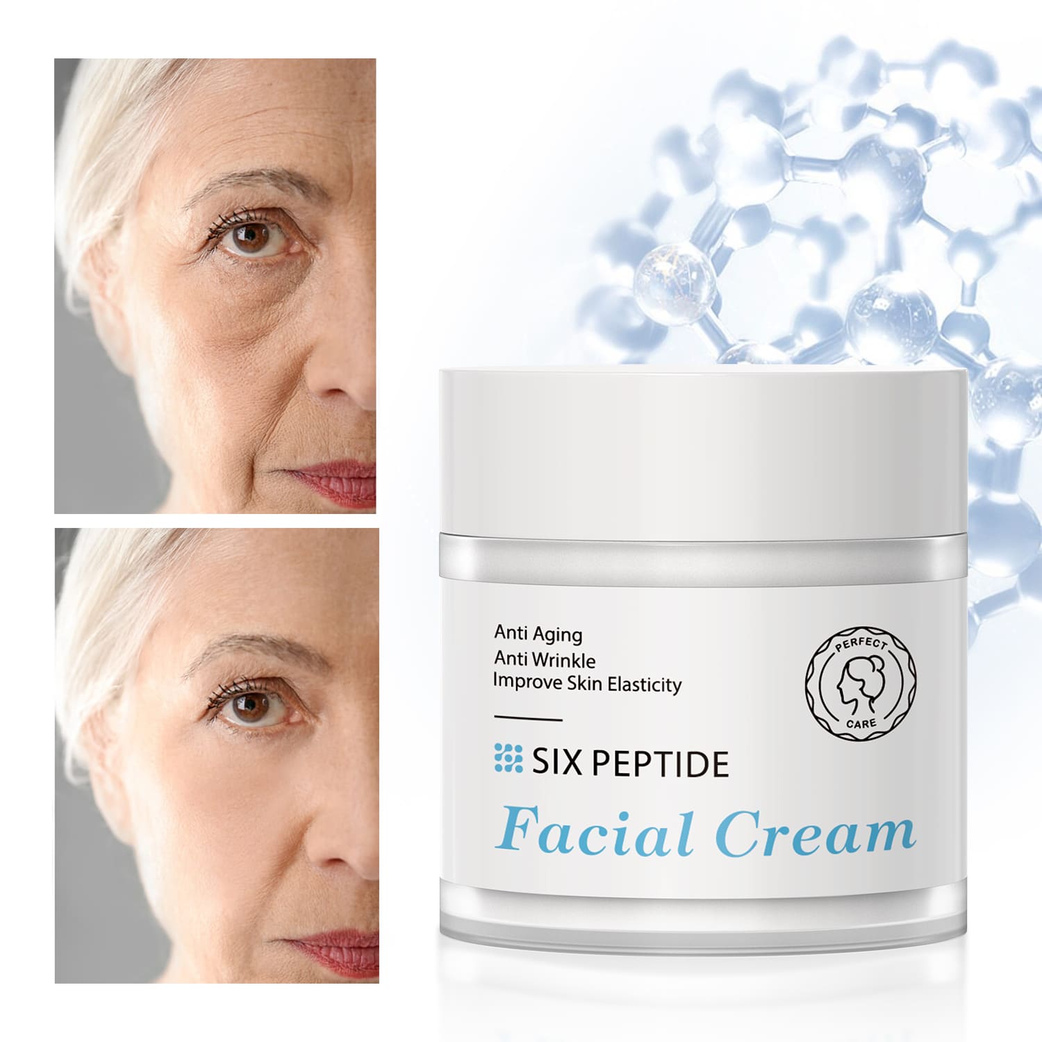 Anti Aging Face Cream with Six Peptide Facial Cream Anti Aging Face Cream with Six Peptide Facial Cream
