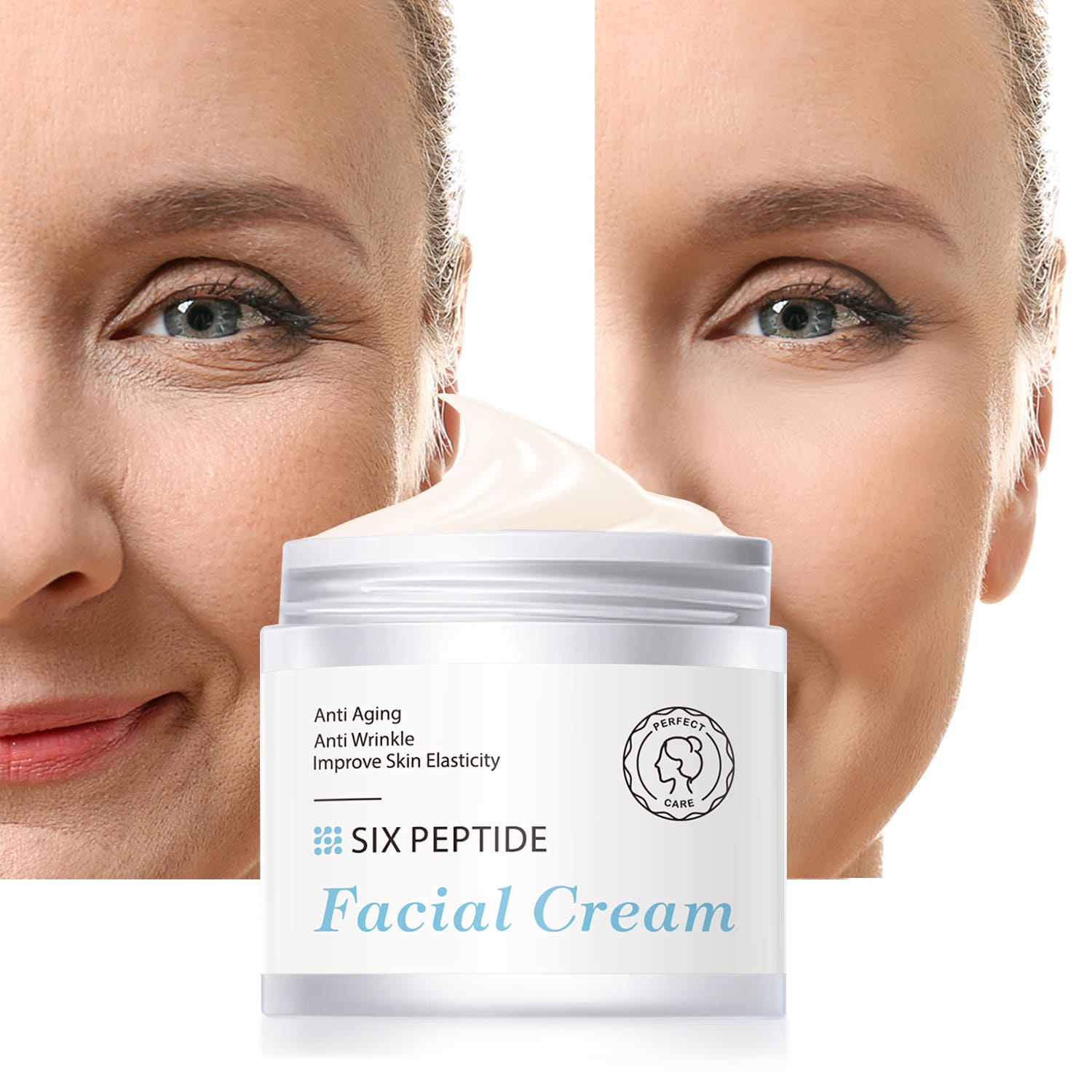 Anti Aging Face Cream with Six Peptide Facial Cream Anti Aging Face Cream with Six Peptide Facial Cream