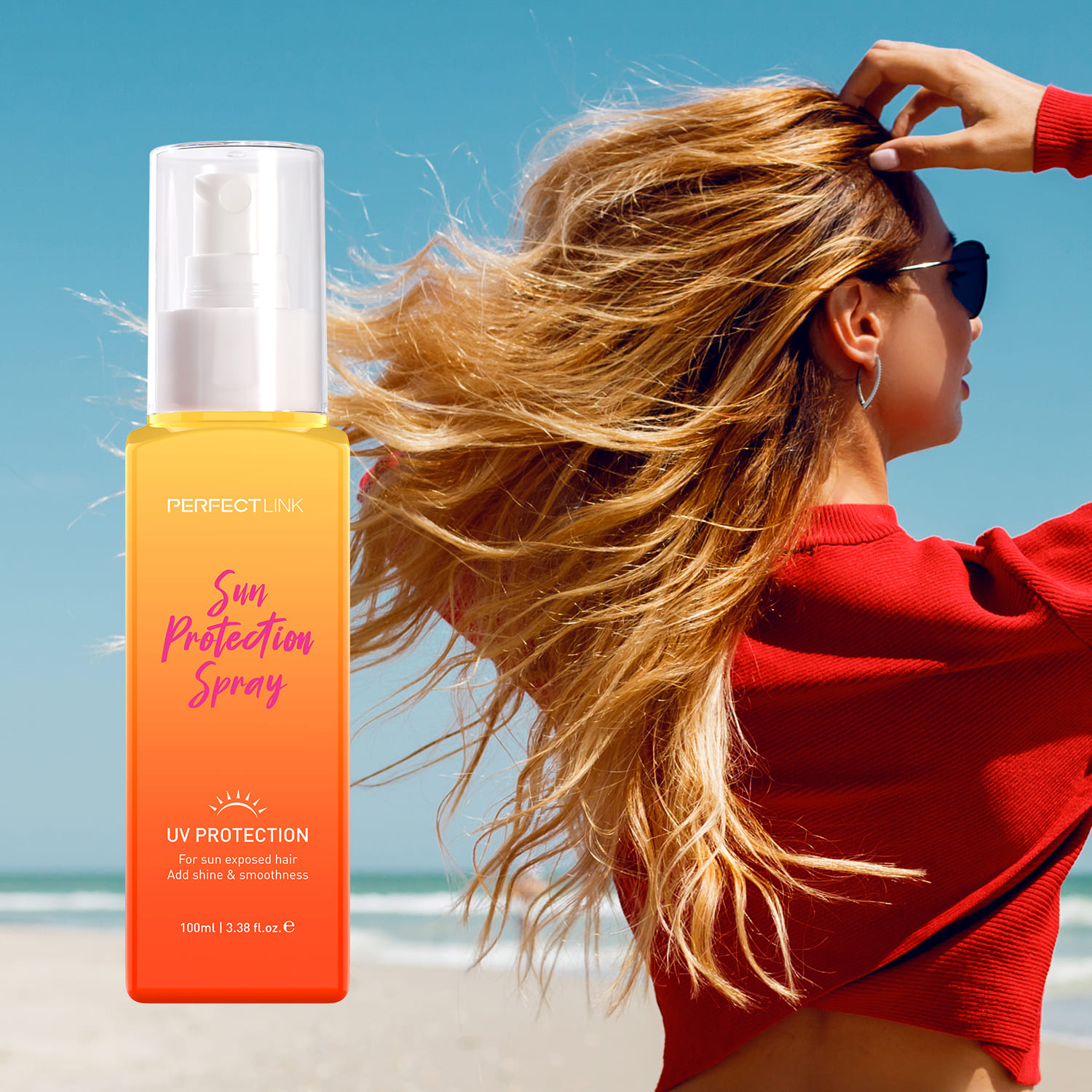 Hair sun protection spray Private Label and WholesalePerfectlink