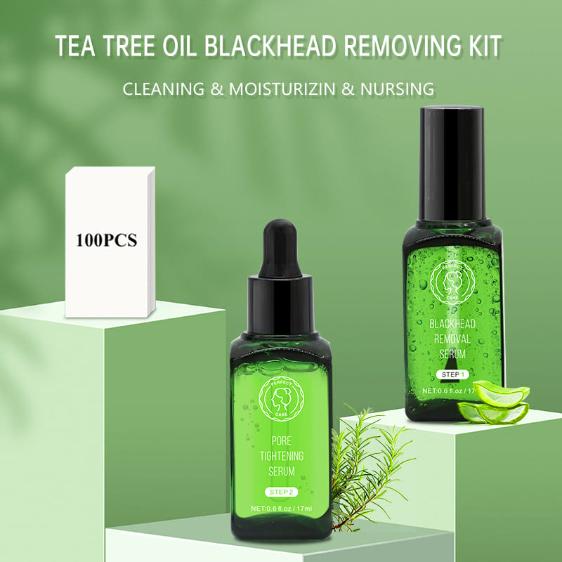 Deep Blackhead Removal-Removing Kit with Tea Tree Oil Deep Blackhead Removal-Removing Kit with Tea Tree Oil