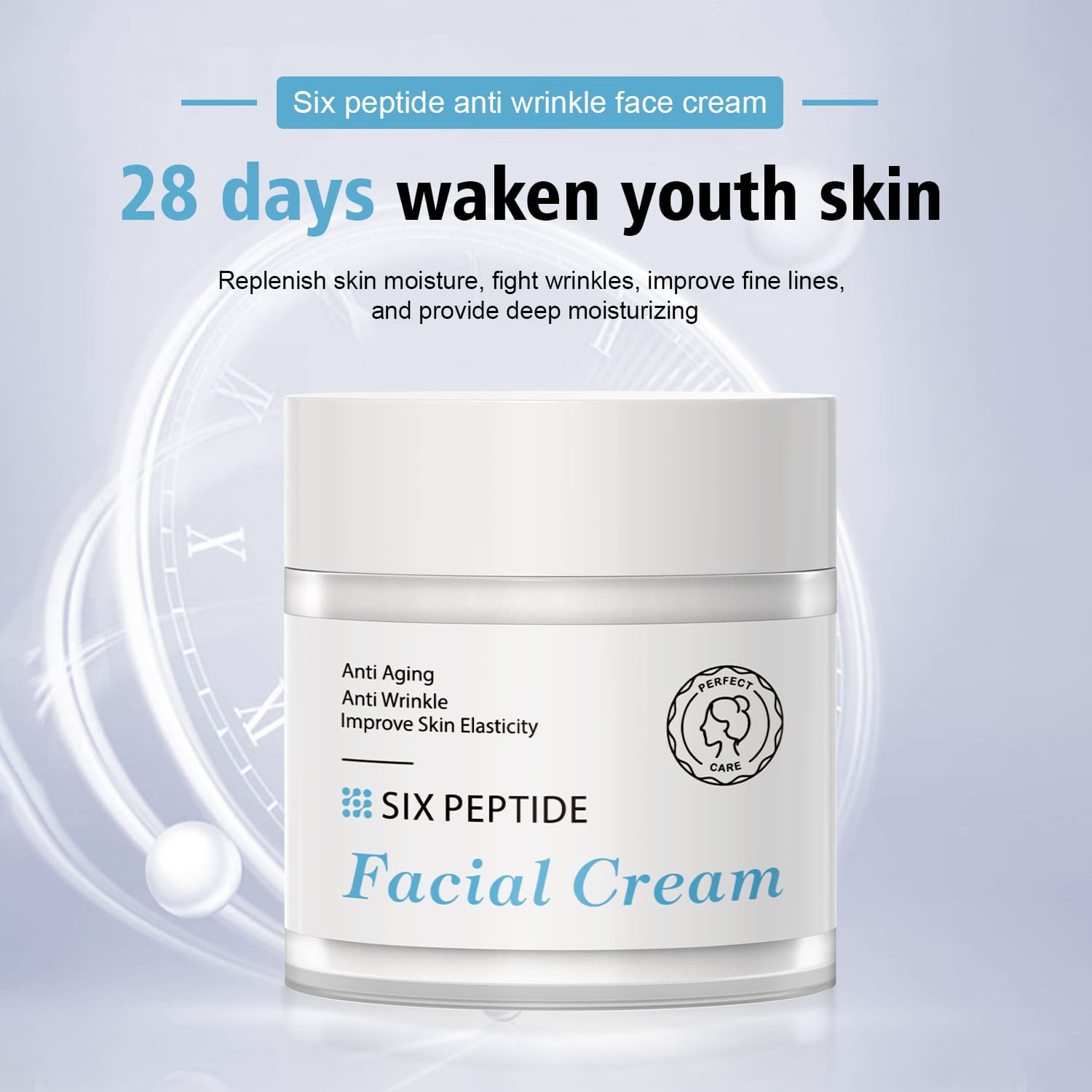 Anti Aging Face Cream with Six Peptide Facial Cream Anti Aging Face Cream with Six Peptide Facial Cream