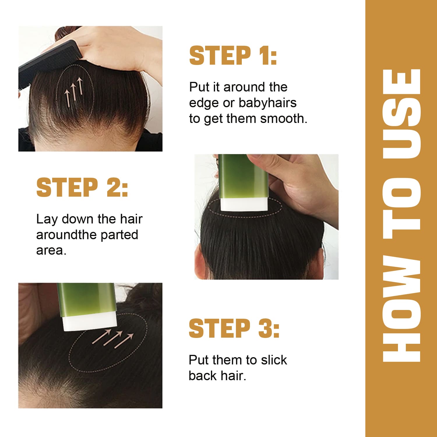 Hair Wax Stick for Flyaways Wholesale and Private Labeling