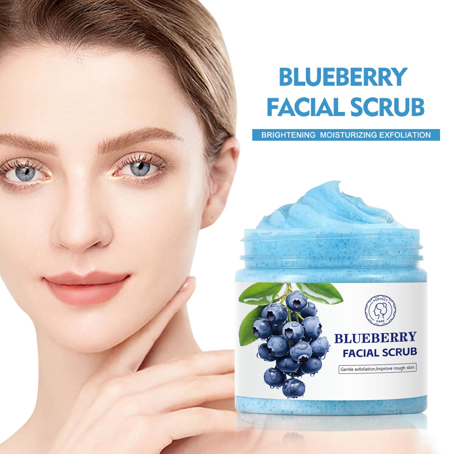 Blueberry Facial Scrub Natural and Organic-Gzperfectlink Blueberry Facial Scrub Natural and Organic-Gzperfectlink