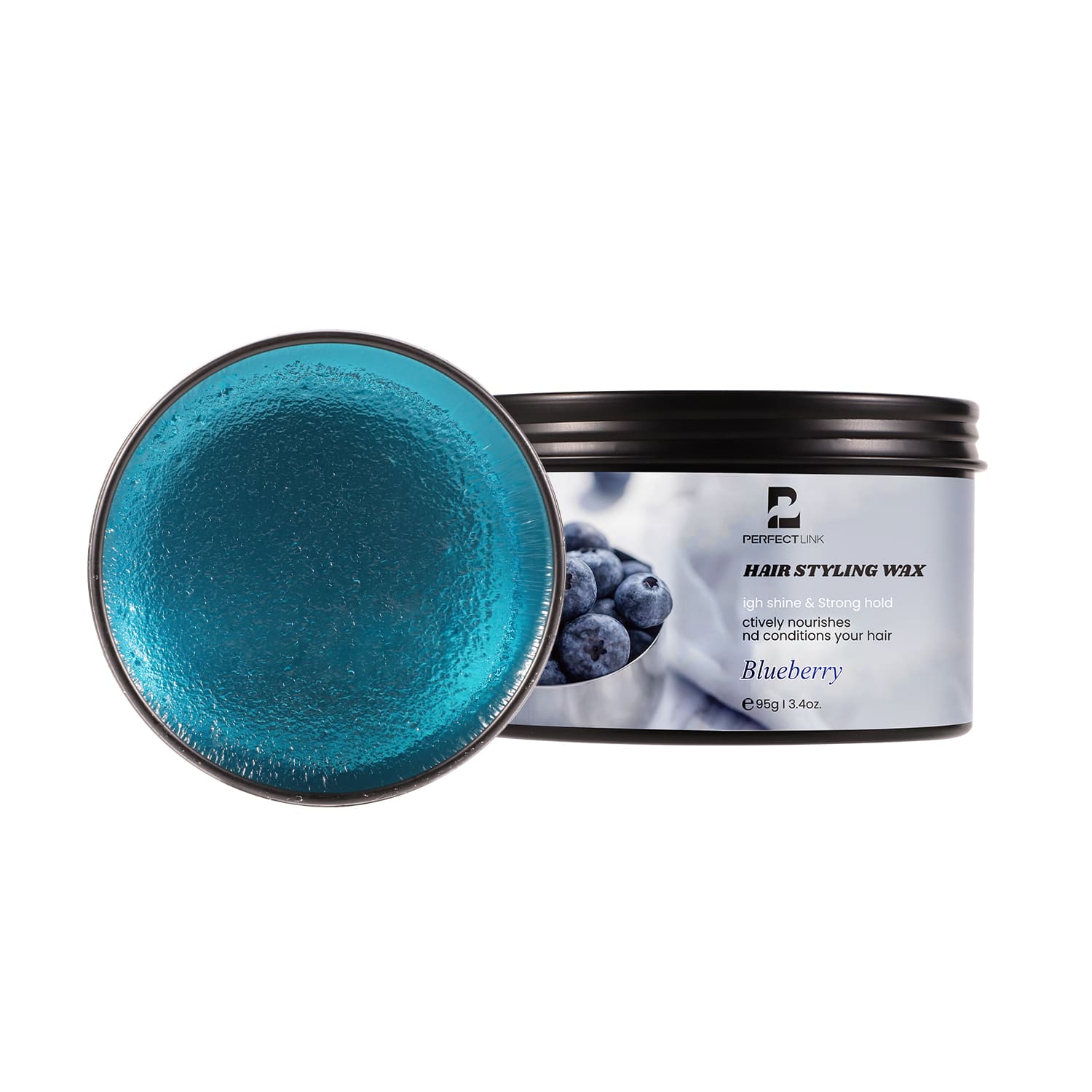 Hair Wax Styling Strong Hold With Blueberry Flavor-Gzperfectlink