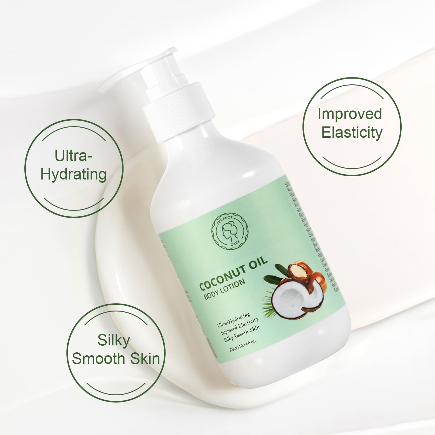 Coconut Oil Body Lotion,Deeply Moisturizing-Gzperfectlink Coconut Oil Body Lotion,Deeply Moisturizing-Gzperfectlink