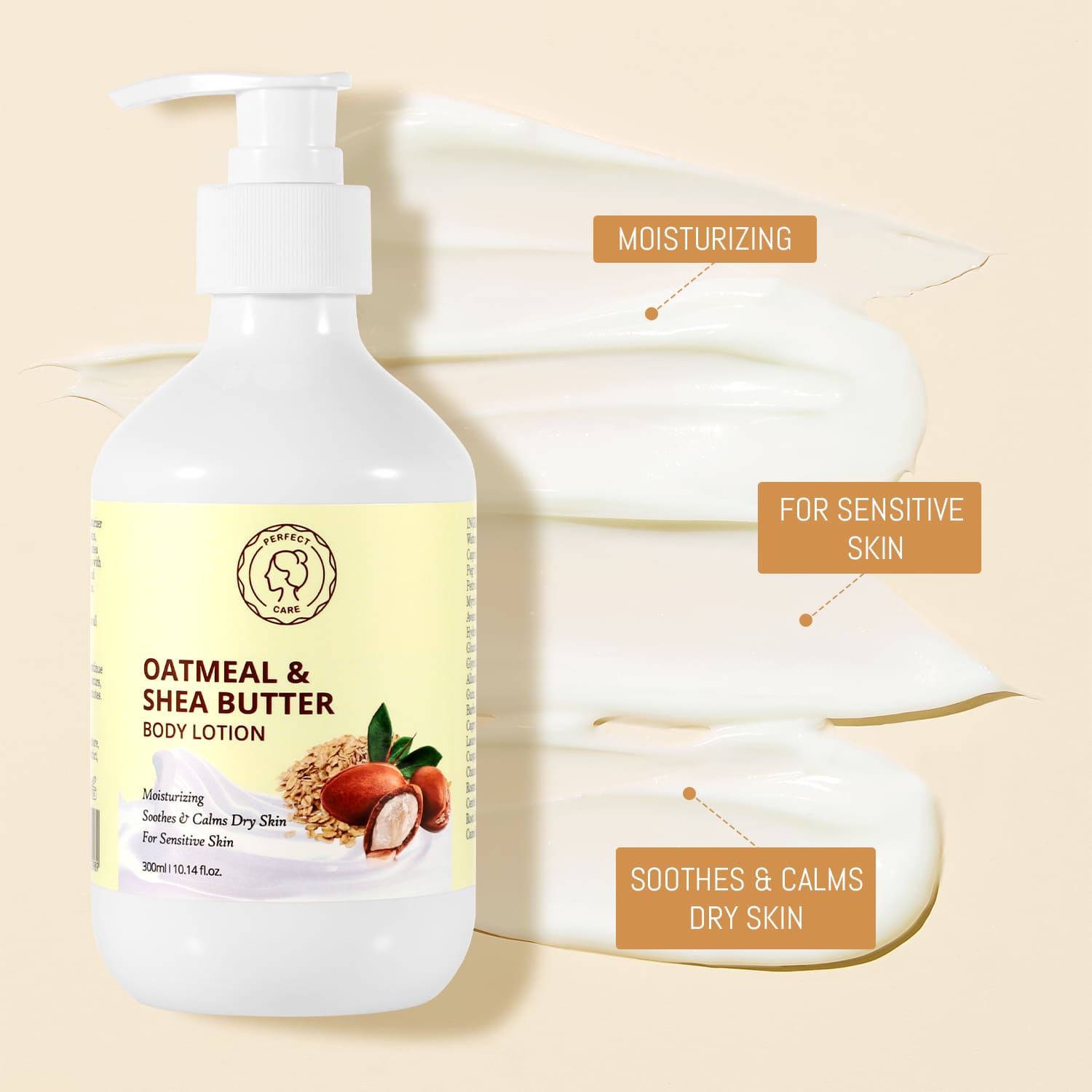 Shea Butter Body Lotion, Moisturizing and Nourishing Shea Butter Body Lotion, Moisturizing and Nourishing