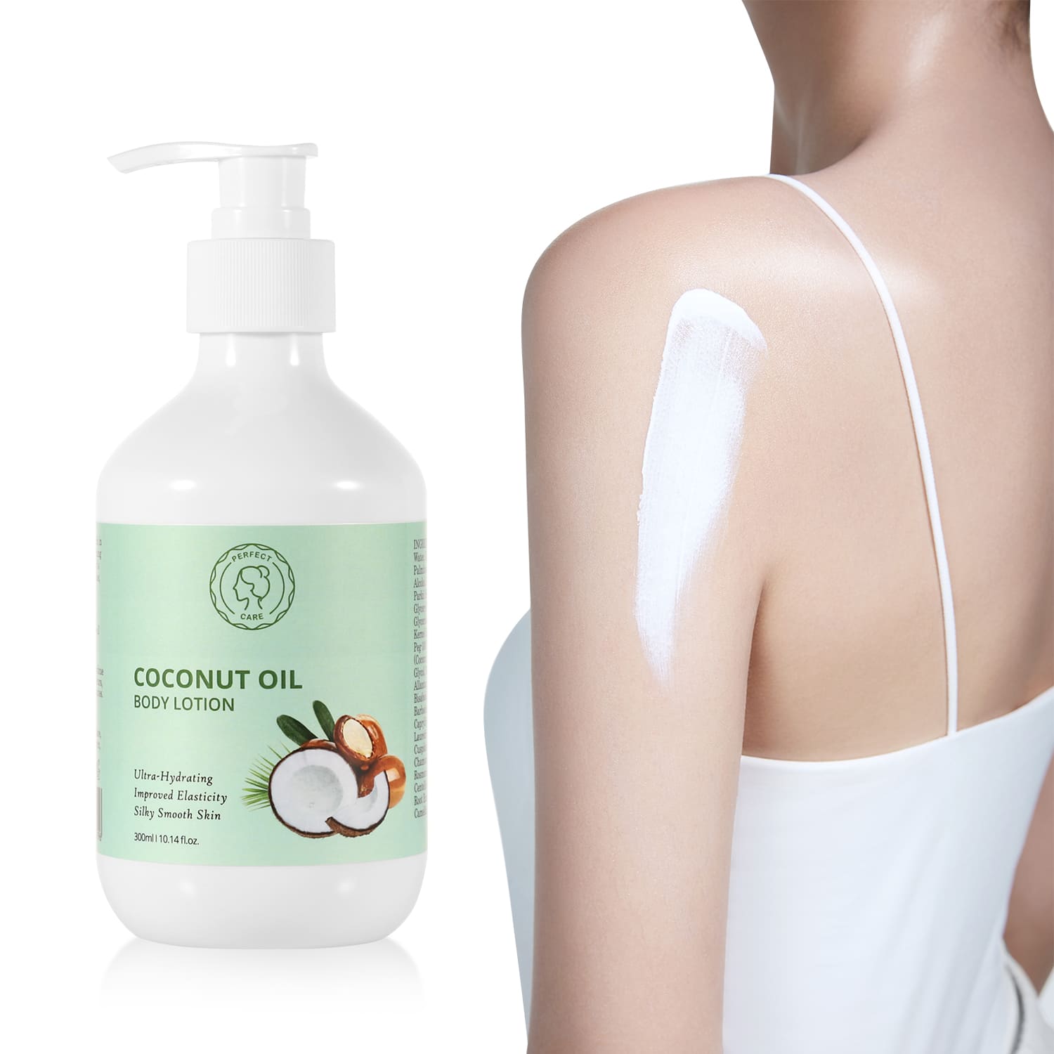 Coconut Oil Body Lotion,Deeply Moisturizing-Gzperfectlink Coconut Oil Body Lotion,Deeply Moisturizing-Gzperfectlink