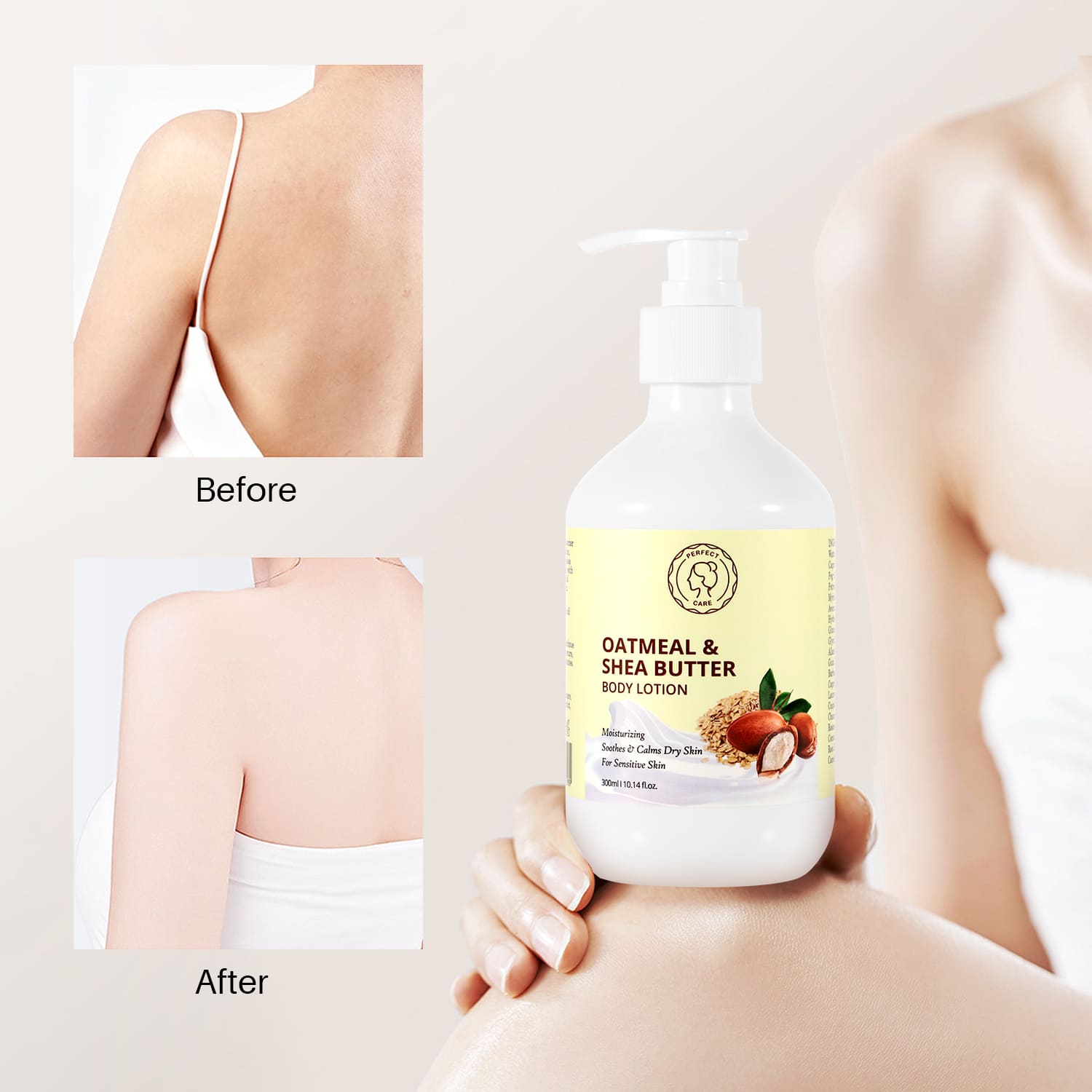 Shea Butter Body Lotion, Moisturizing and Nourishing Shea Butter Body Lotion, Moisturizing and Nourishing