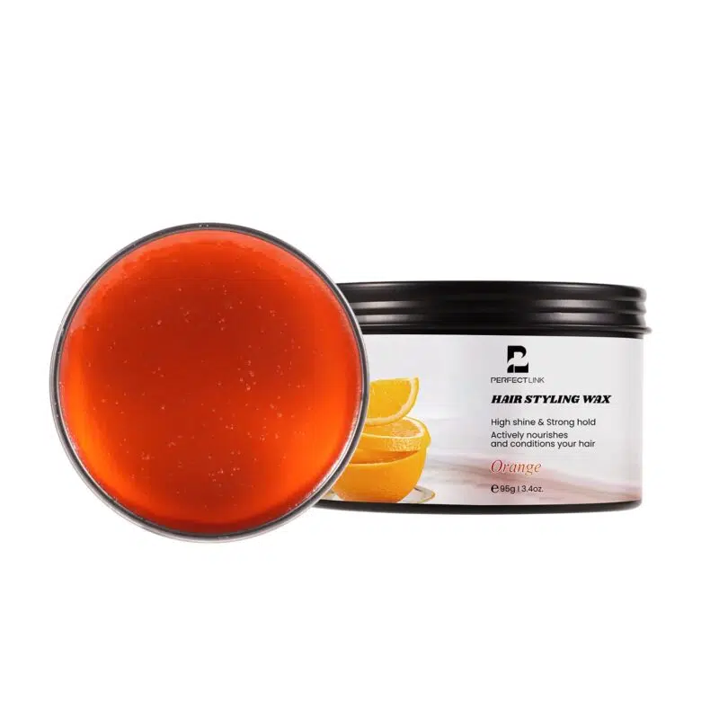 Styling Wax for Hair Strong Hold With Orange Flavor