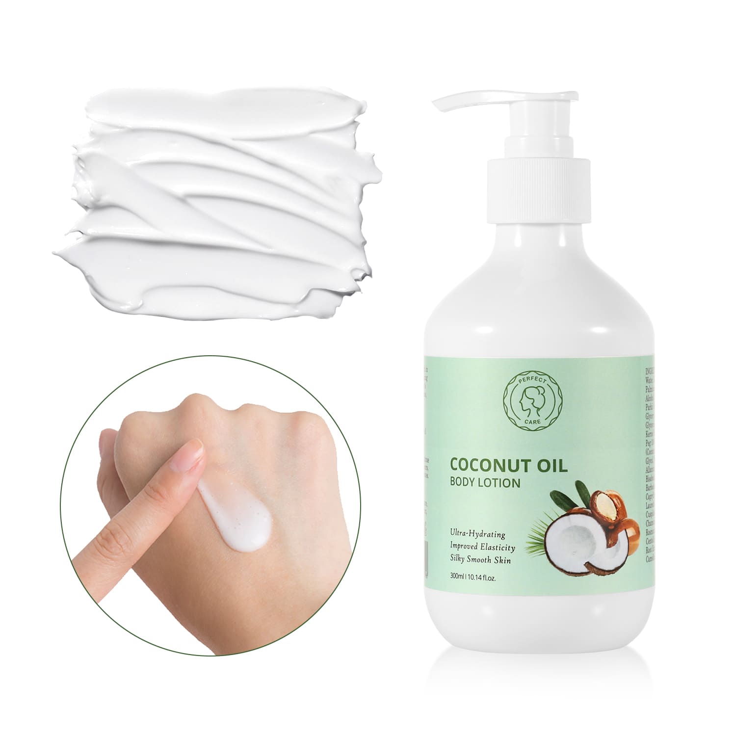Coconut Oil Body Lotion,Deeply Moisturizing-Gzperfectlink Coconut Oil Body Lotion,Deeply Moisturizing-Gzperfectlink