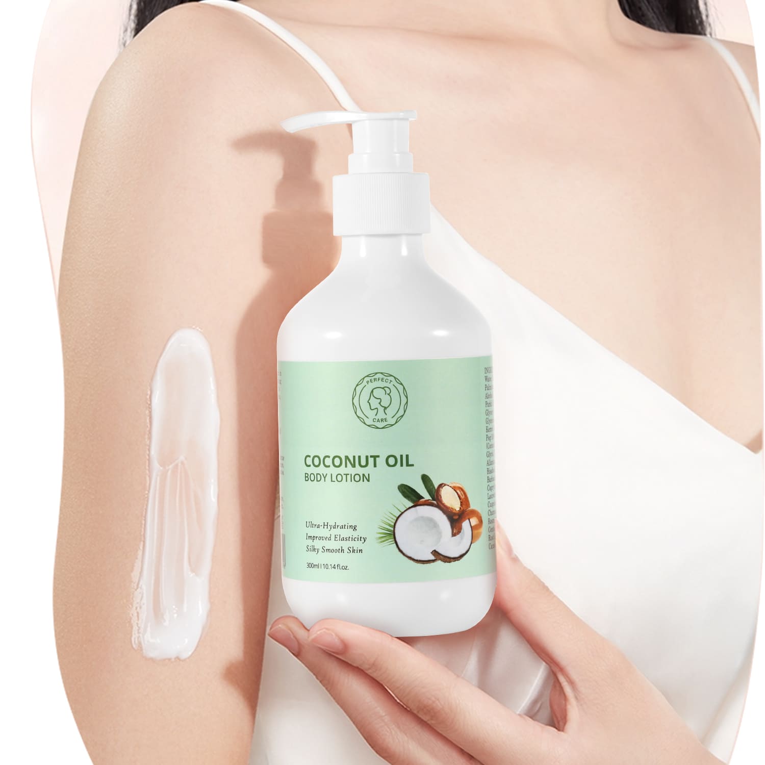 Coconut Oil Body Lotion,Deeply Moisturizing-Gzperfectlink Coconut Oil Body Lotion,Deeply Moisturizing-Gzperfectlink