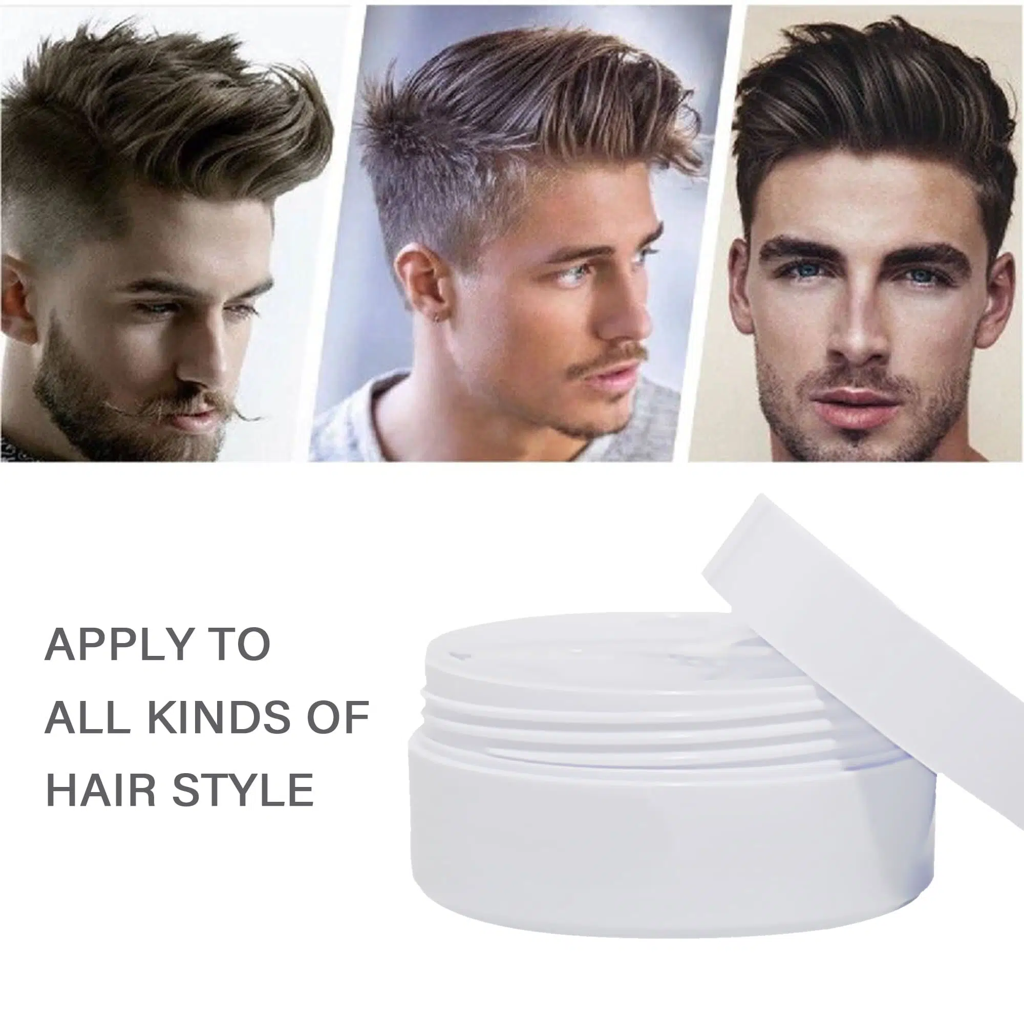 Creamy Hair Clay With Unique Blend of Natural Clay Creamy Hair Clay With Unique Blend of Natural Clay