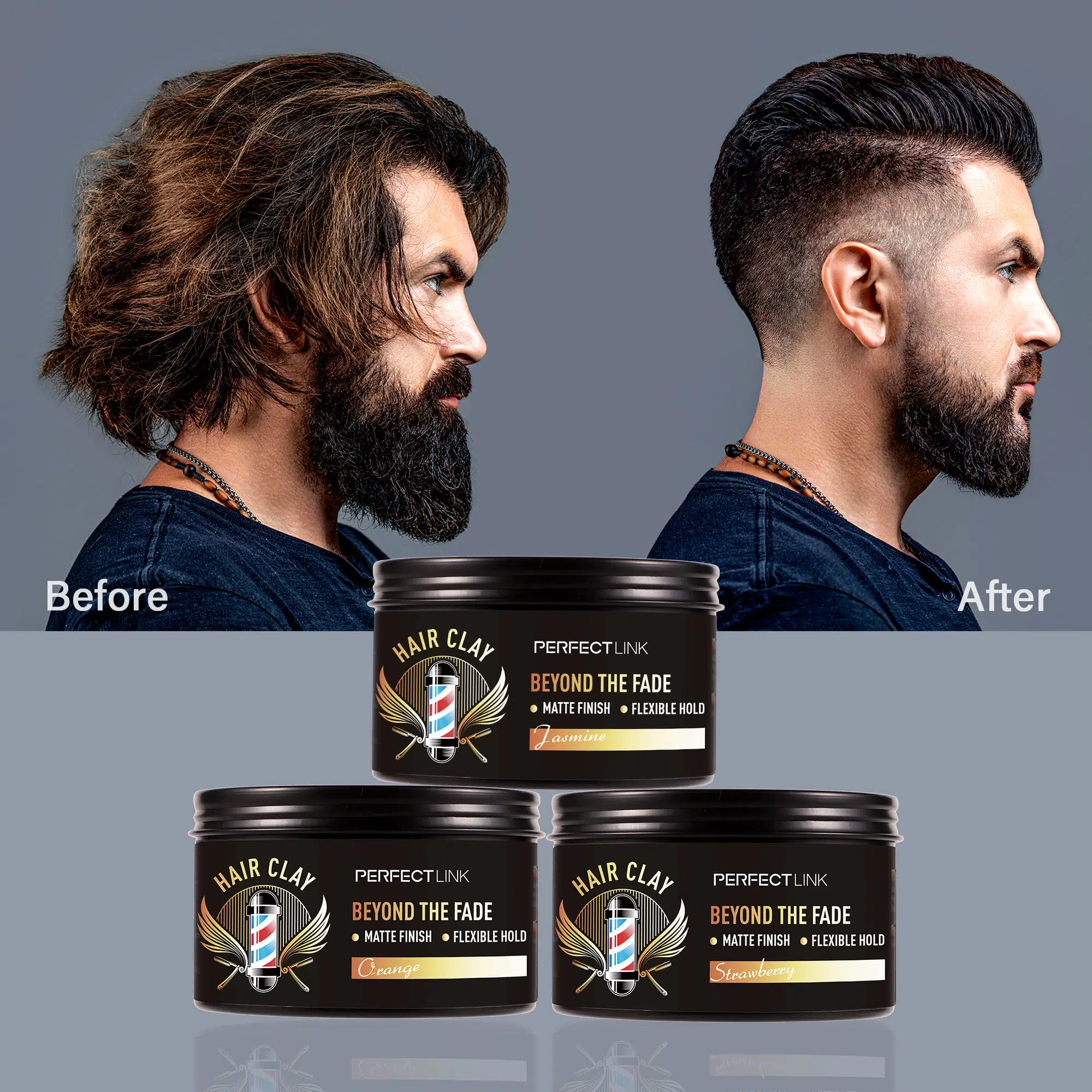 Matte Hair Clay | Matte Finish,Flexible Hold -GzperfectLink Matte Hair Clay | Matte Finish,Flexible Hold -GzperfectLink