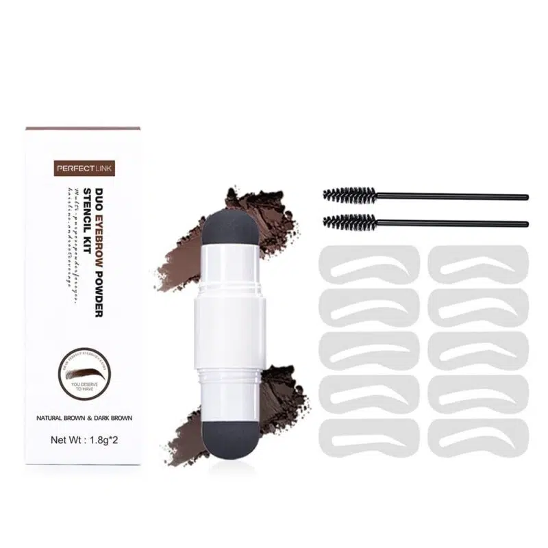 Eyebrow Powders With Double Slide Color, White Labeling Eyebrow Powders With Double Slide Color, White Labeling
