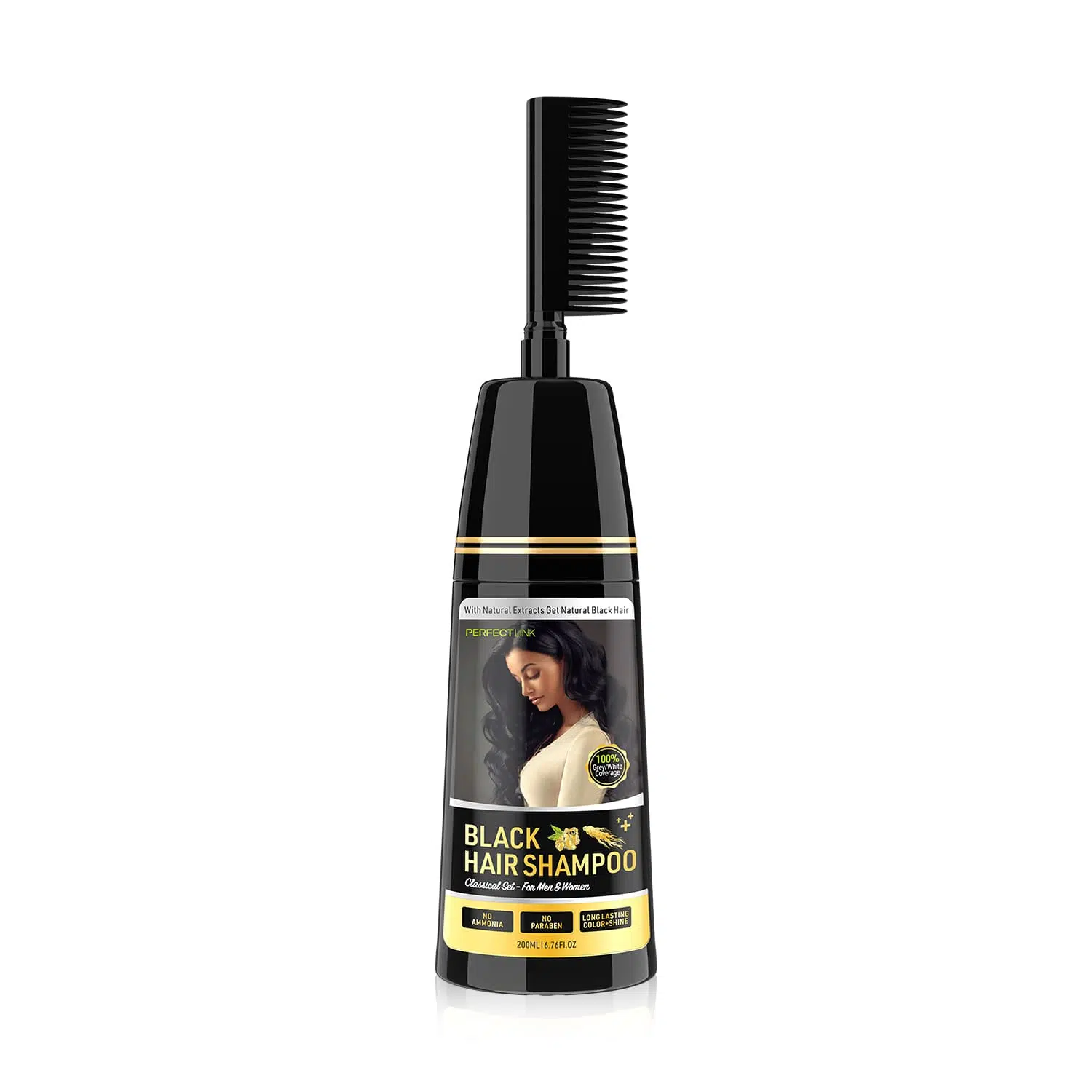 Black Hair Shampoo With Ginseng- Gzperfectlink Black Hair Shampoo With Ginseng- Gzperfectlink