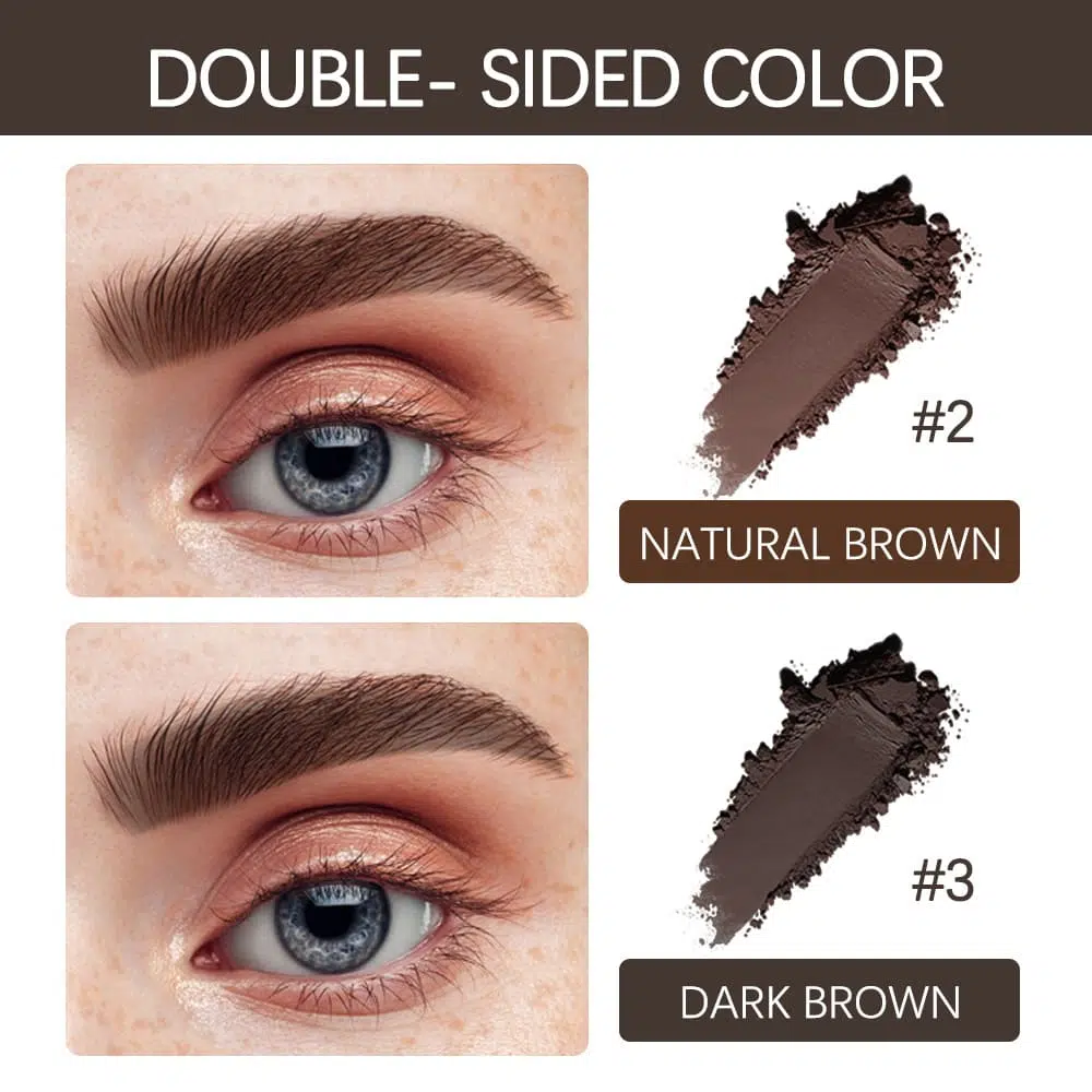 Eyebrow Powders With Double Slide Color, White Labeling Eyebrow Powders With Double Slide Color, White Labeling